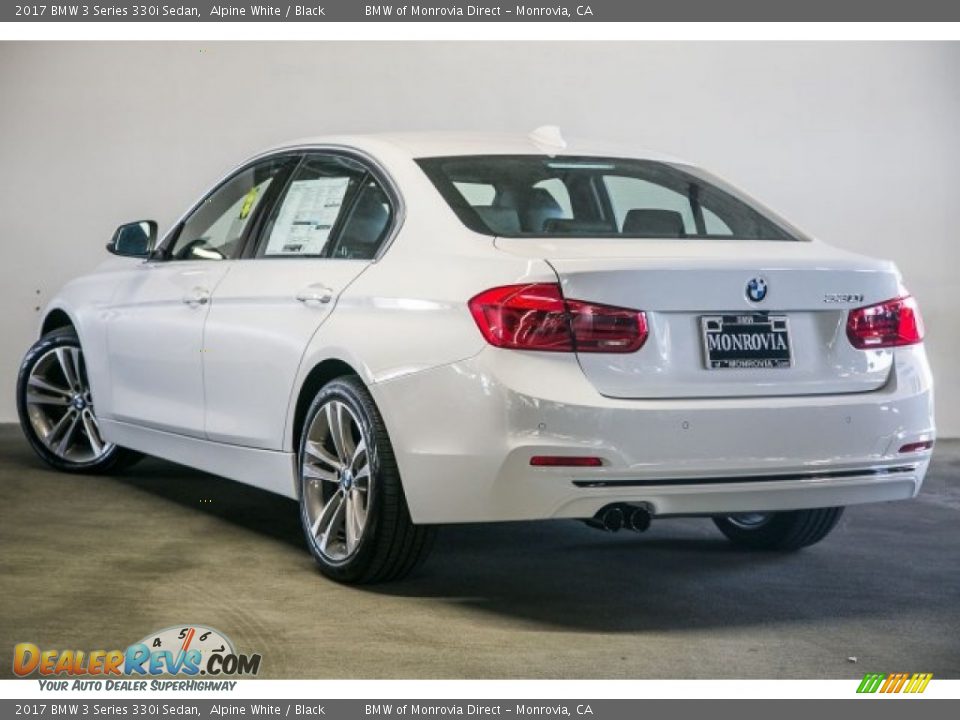 2017 BMW 3 Series 330i Sedan Alpine White / Black Photo #3