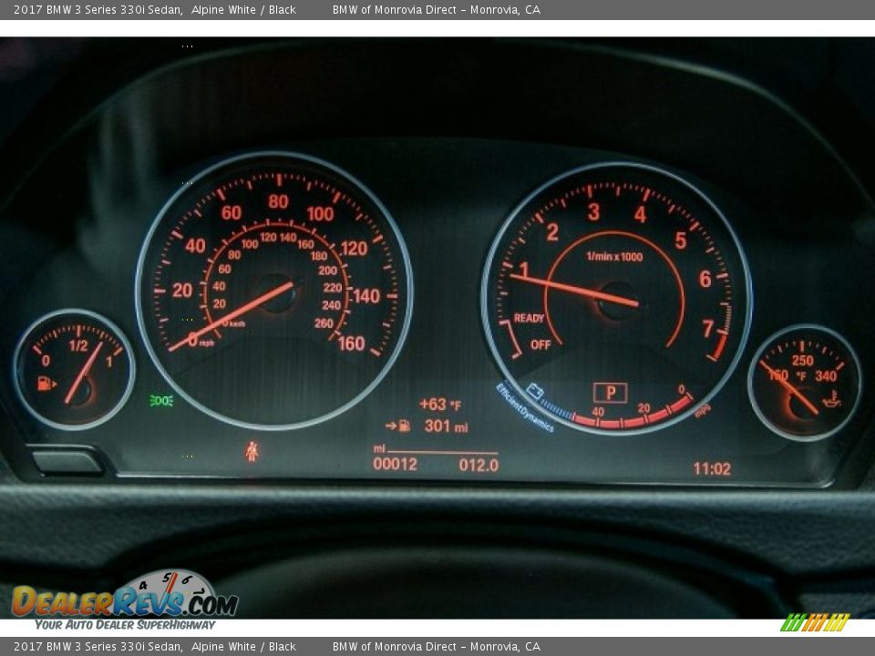 2017 BMW 3 Series 330i Sedan Alpine White / Black Photo #7