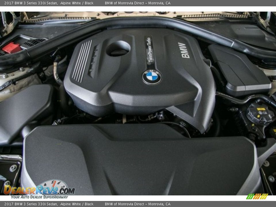 2017 BMW 3 Series 330i Sedan Alpine White / Black Photo #8
