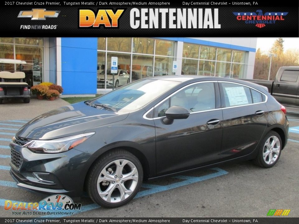 2017 Chevrolet Cruze Premier Tungsten Metallic / Dark Atmosphere/Medium Atmosphere Photo #1