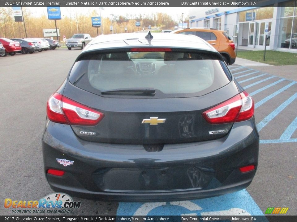 2017 Chevrolet Cruze Premier Tungsten Metallic / Dark Atmosphere/Medium Atmosphere Photo #4