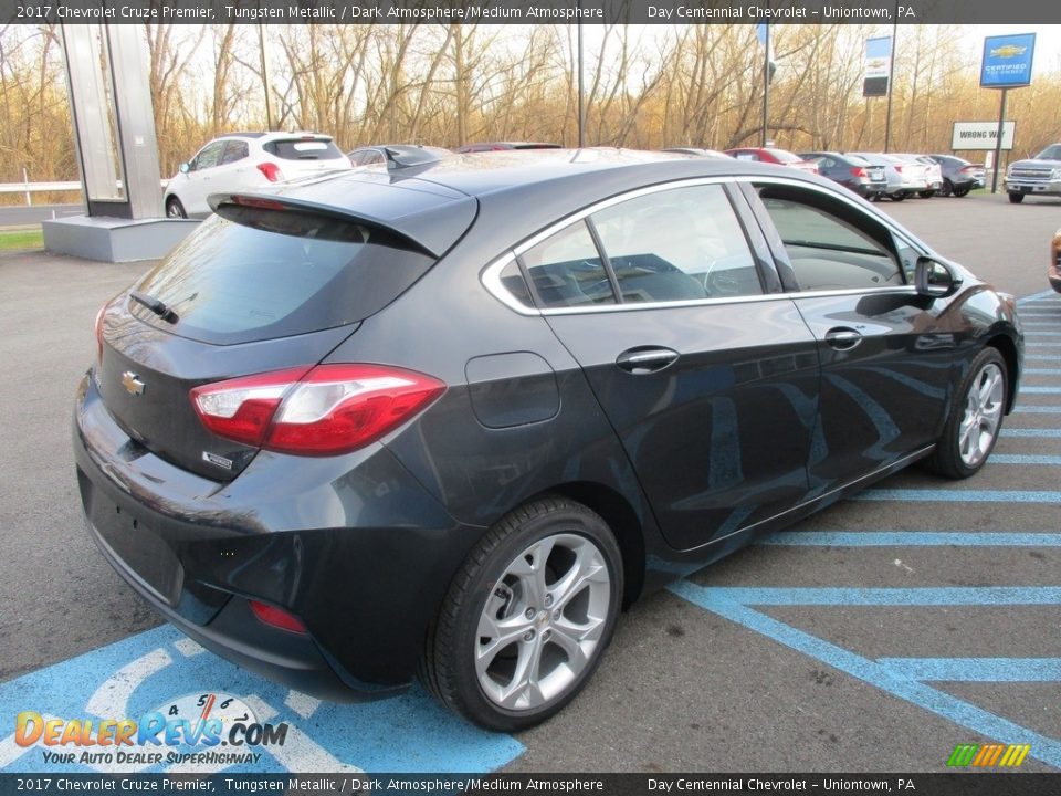 2017 Chevrolet Cruze Premier Tungsten Metallic / Dark Atmosphere/Medium Atmosphere Photo #5