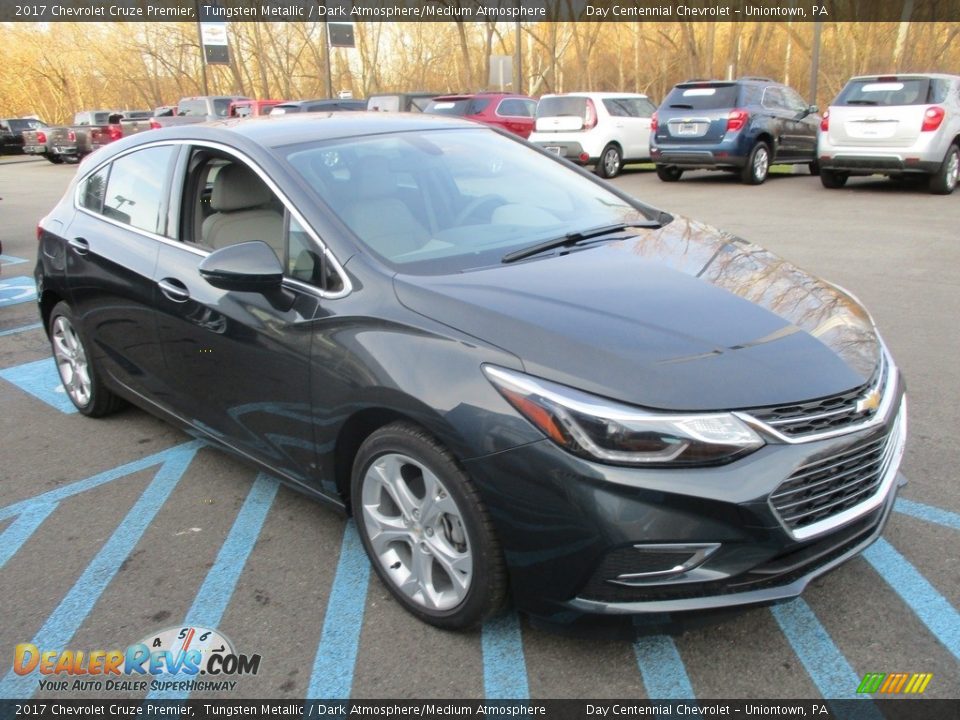 2017 Chevrolet Cruze Premier Tungsten Metallic / Dark Atmosphere/Medium Atmosphere Photo #7