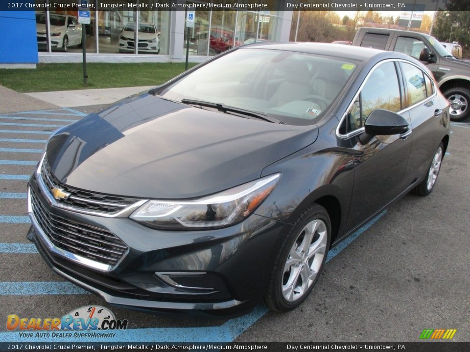 2017 Chevrolet Cruze Premier Tungsten Metallic / Dark Atmosphere/Medium Atmosphere Photo #9