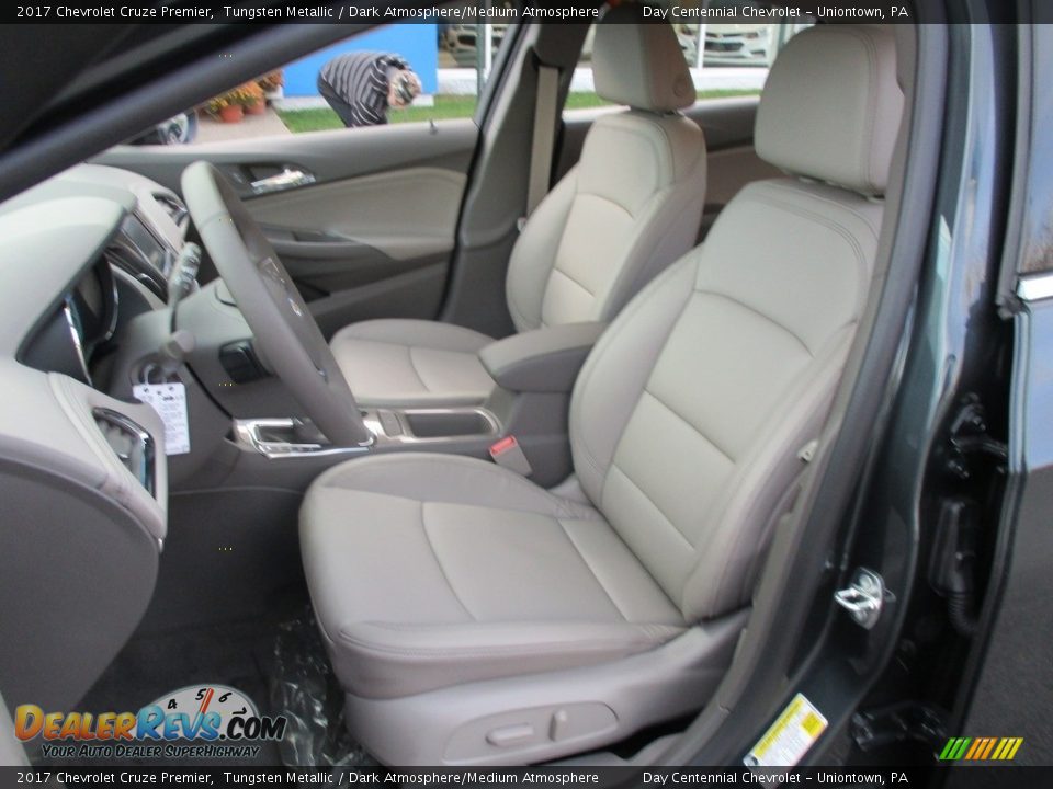 2017 Chevrolet Cruze Premier Tungsten Metallic / Dark Atmosphere/Medium Atmosphere Photo #11