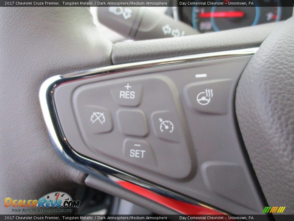 2017 Chevrolet Cruze Premier Tungsten Metallic / Dark Atmosphere/Medium Atmosphere Photo #17