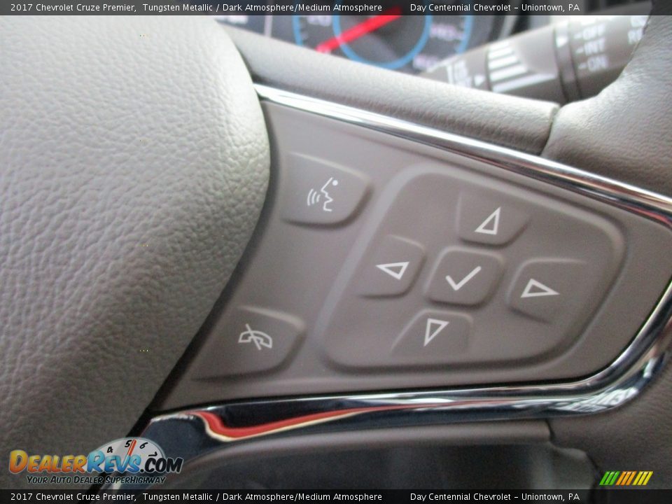 2017 Chevrolet Cruze Premier Tungsten Metallic / Dark Atmosphere/Medium Atmosphere Photo #18