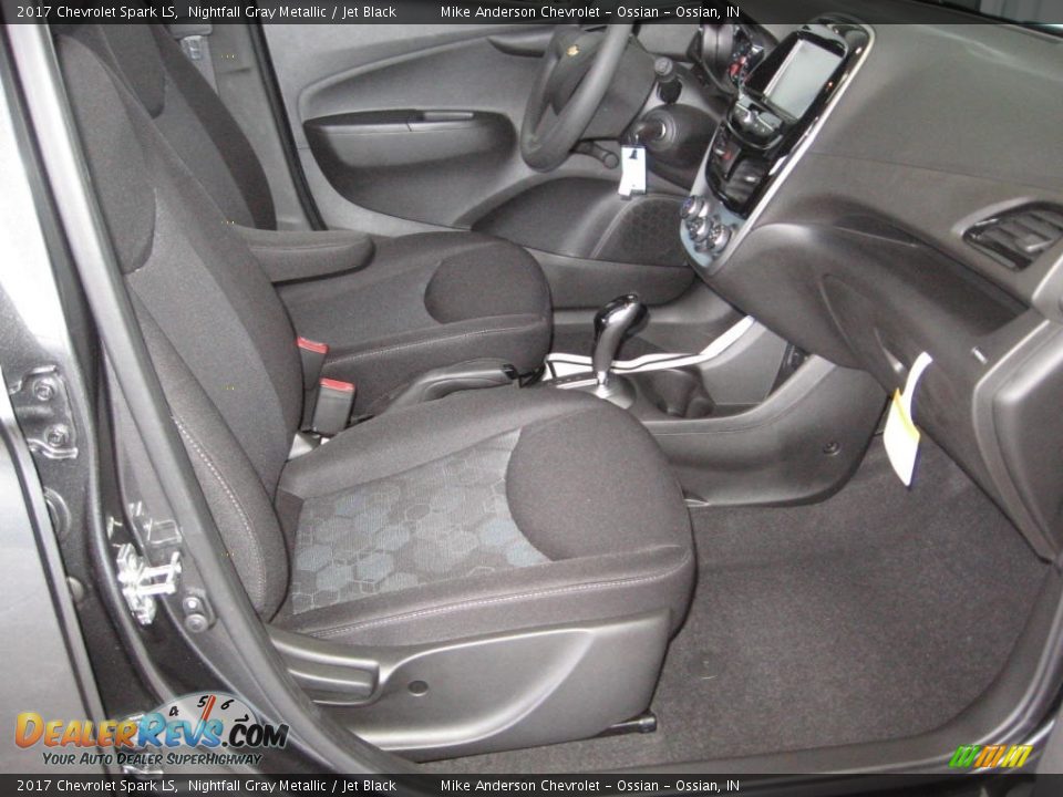 2017 Chevrolet Spark LS Nightfall Gray Metallic / Jet Black Photo #10