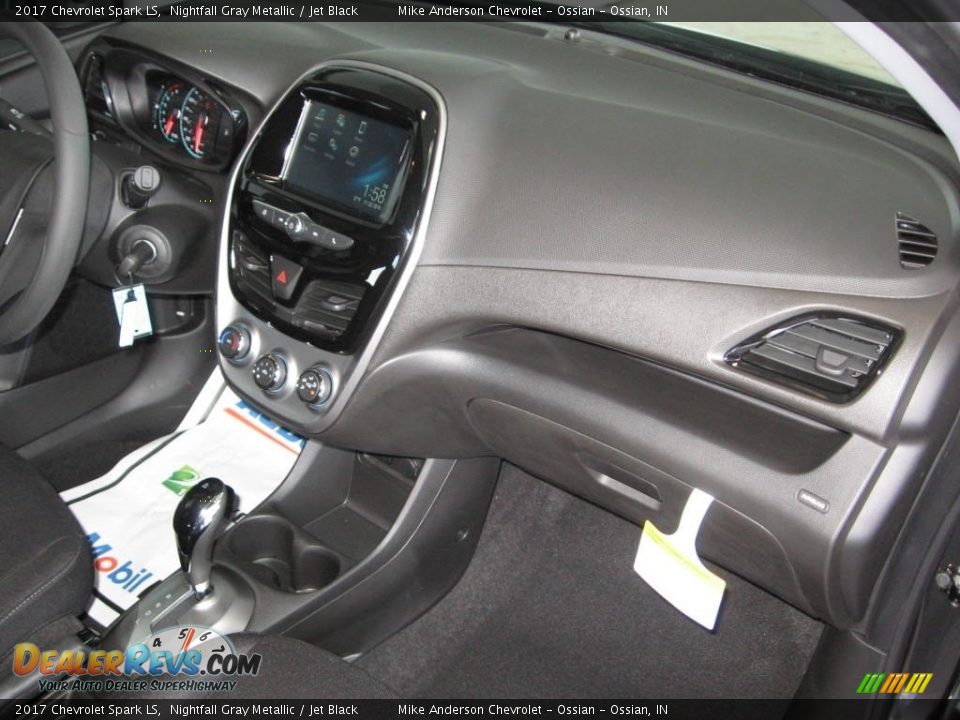 2017 Chevrolet Spark LS Nightfall Gray Metallic / Jet Black Photo #12