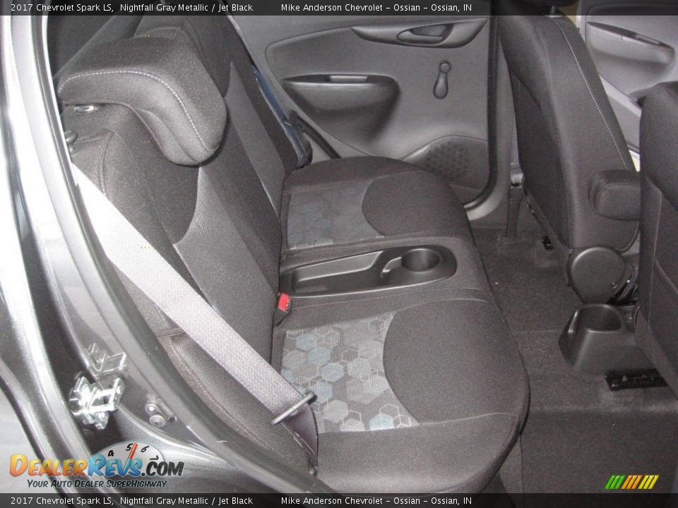 2017 Chevrolet Spark LS Nightfall Gray Metallic / Jet Black Photo #14