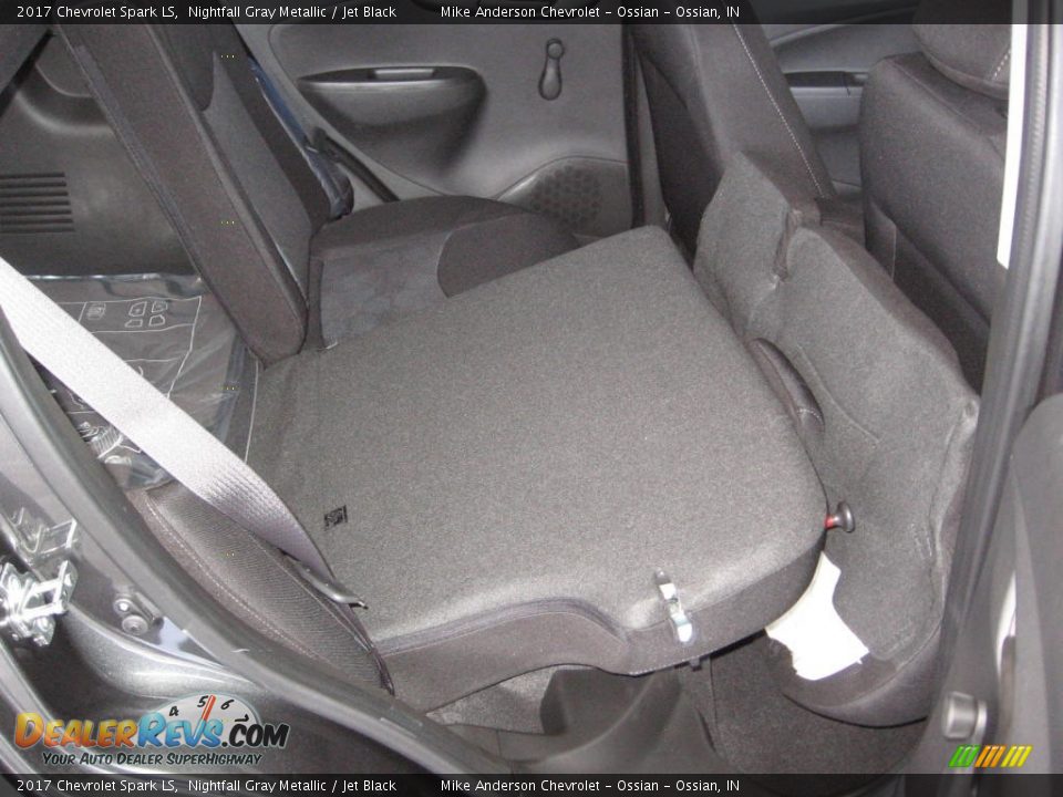 2017 Chevrolet Spark LS Nightfall Gray Metallic / Jet Black Photo #15