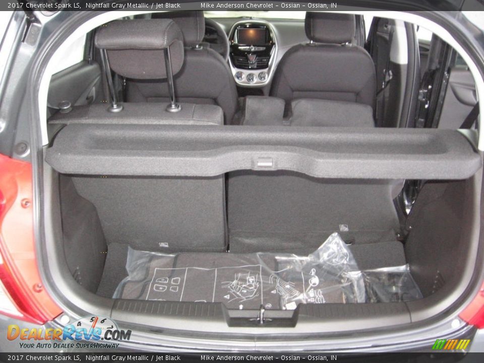 2017 Chevrolet Spark LS Nightfall Gray Metallic / Jet Black Photo #16