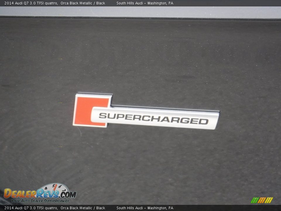 2014 Audi Q7 3.0 TFSI quattro Orca Black Metallic / Black Photo #5