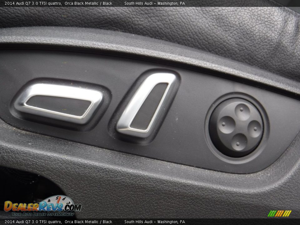 2014 Audi Q7 3.0 TFSI quattro Orca Black Metallic / Black Photo #20