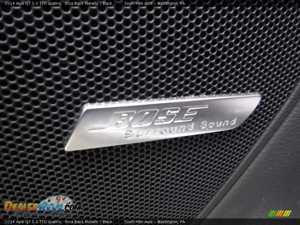 2014 Audi Q7 3.0 TFSI quattro Orca Black Metallic / Black Photo #22