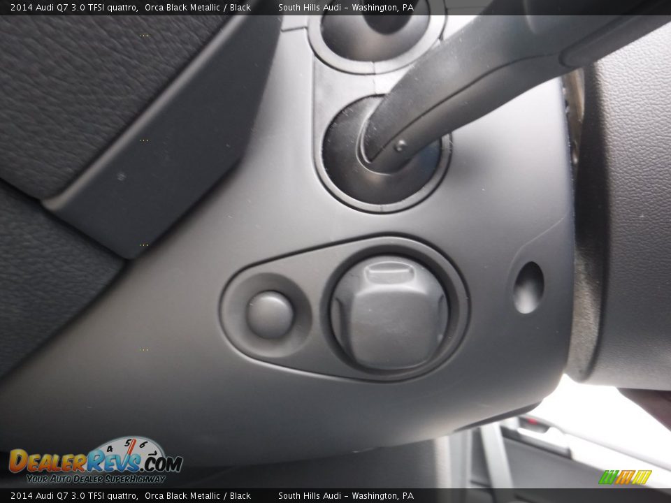 2014 Audi Q7 3.0 TFSI quattro Orca Black Metallic / Black Photo #23