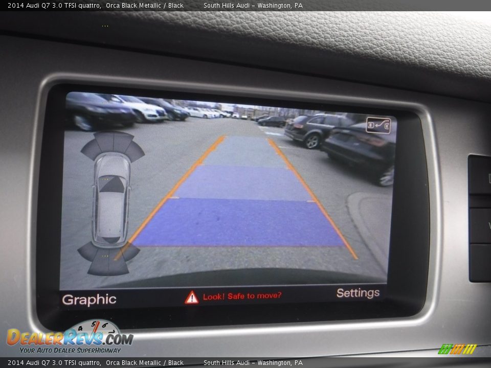 2014 Audi Q7 3.0 TFSI quattro Orca Black Metallic / Black Photo #25
