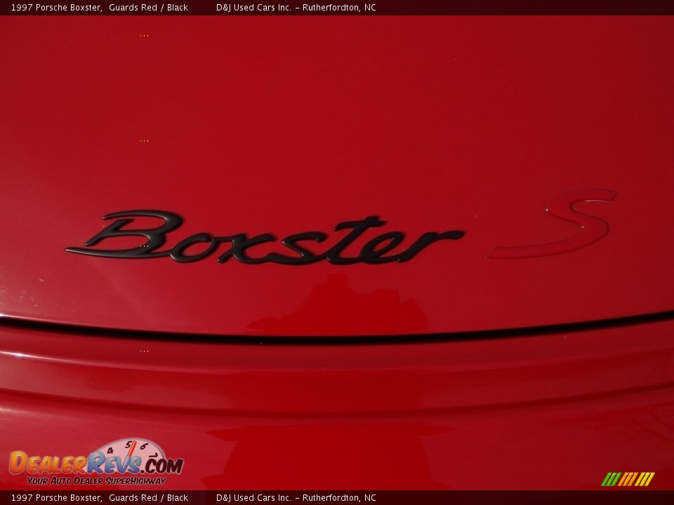 1997 Porsche Boxster Guards Red / Black Photo #13