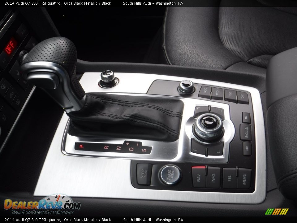 2014 Audi Q7 3.0 TFSI quattro Orca Black Metallic / Black Photo #27