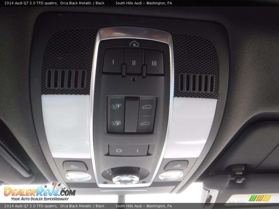 2014 Audi Q7 3.0 TFSI quattro Orca Black Metallic / Black Photo #29