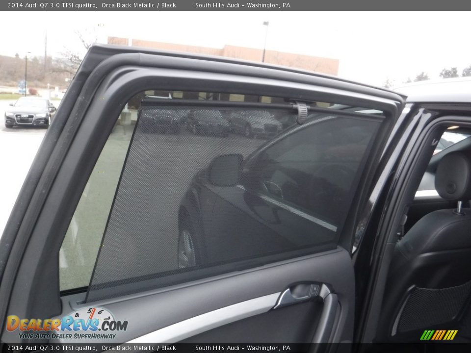 2014 Audi Q7 3.0 TFSI quattro Orca Black Metallic / Black Photo #32
