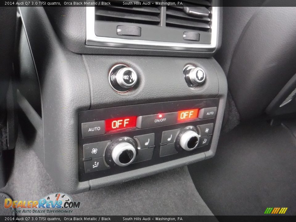 2014 Audi Q7 3.0 TFSI quattro Orca Black Metallic / Black Photo #33