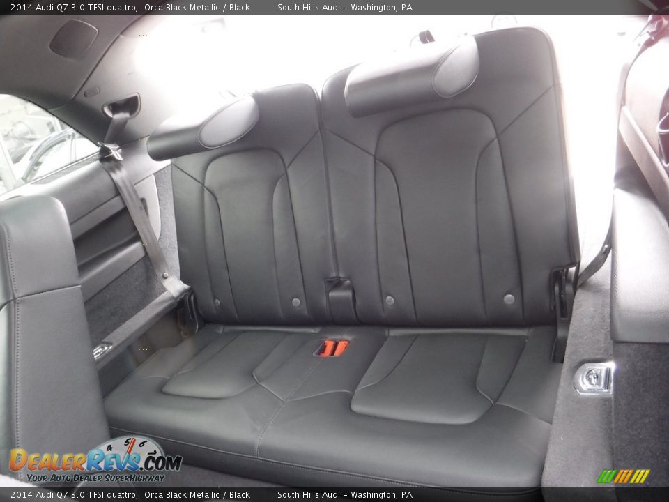 2014 Audi Q7 3.0 TFSI quattro Orca Black Metallic / Black Photo #34