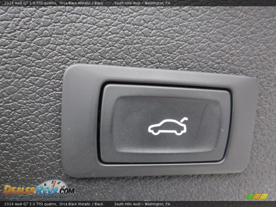 2014 Audi Q7 3.0 TFSI quattro Orca Black Metallic / Black Photo #36