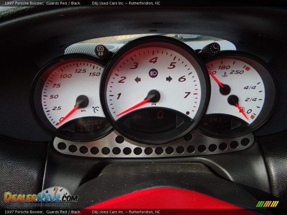 1997 Porsche Boxster Guards Red / Black Photo #26