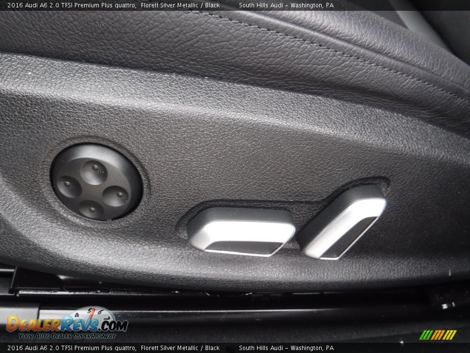2016 Audi A6 2.0 TFSI Premium Plus quattro Florett Silver Metallic / Black Photo #18