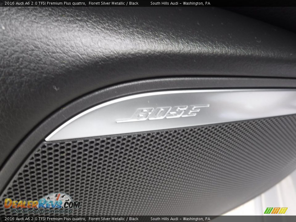2016 Audi A6 2.0 TFSI Premium Plus quattro Florett Silver Metallic / Black Photo #20
