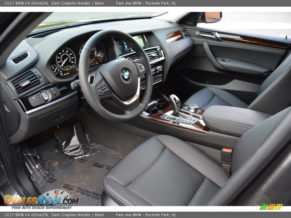 2017 BMW X4 xDrive28i Dark Graphite Metallic / Black Photo #10