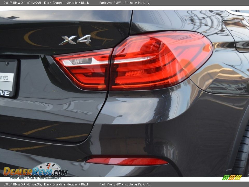 2017 BMW X4 xDrive28i Dark Graphite Metallic / Black Photo #23