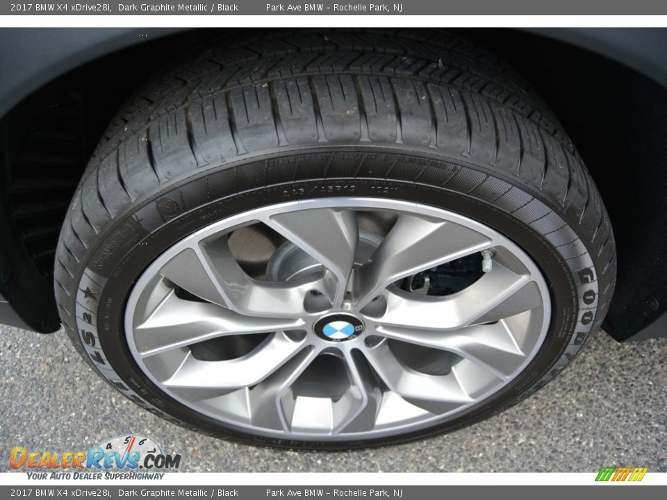 2017 BMW X4 xDrive28i Dark Graphite Metallic / Black Photo #33