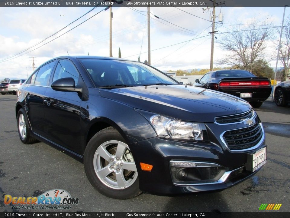 2016 Chevrolet Cruze Limited LT Blue Ray Metallic / Jet Black Photo #1