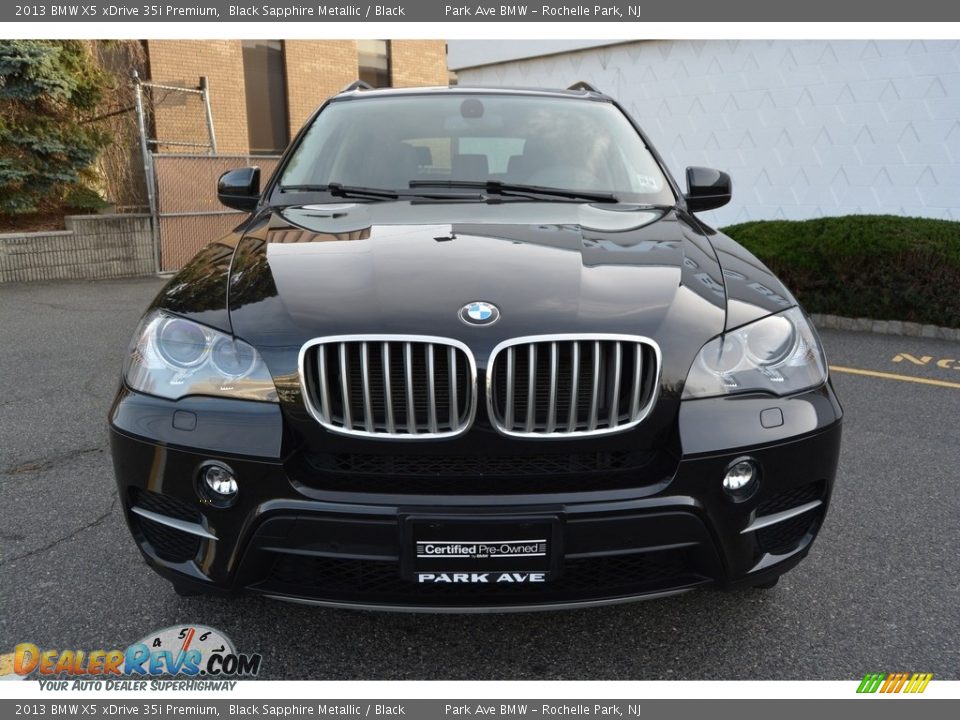2013 BMW X5 xDrive 35i Premium Black Sapphire Metallic / Black Photo #7