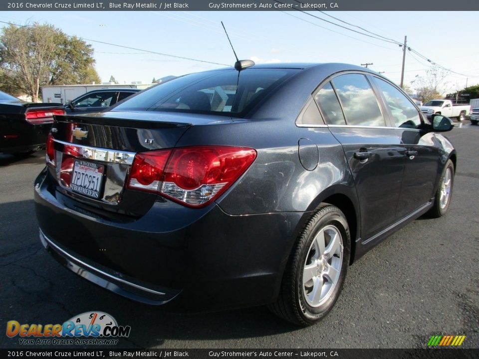 2016 Chevrolet Cruze Limited LT Blue Ray Metallic / Jet Black Photo #8