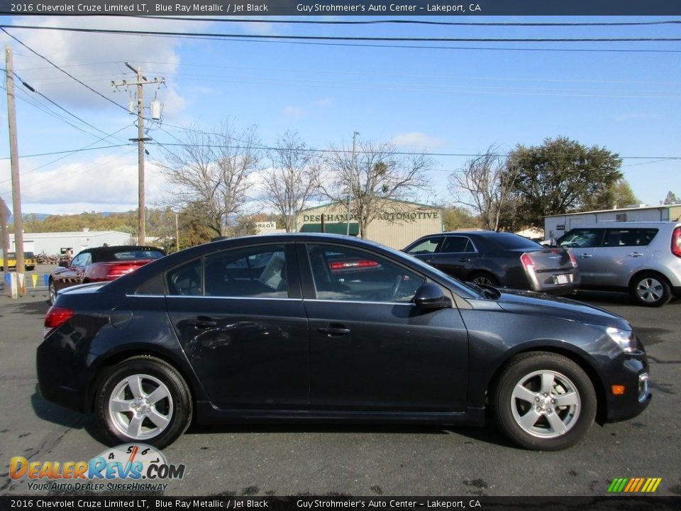 2016 Chevrolet Cruze Limited LT Blue Ray Metallic / Jet Black Photo #9