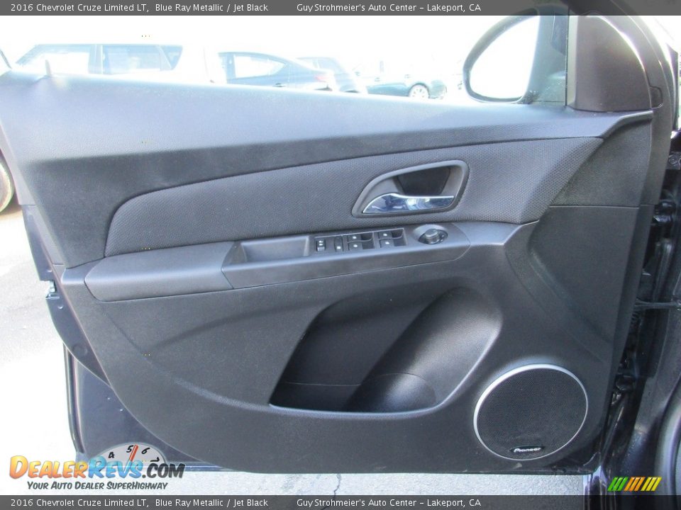 2016 Chevrolet Cruze Limited LT Blue Ray Metallic / Jet Black Photo #10