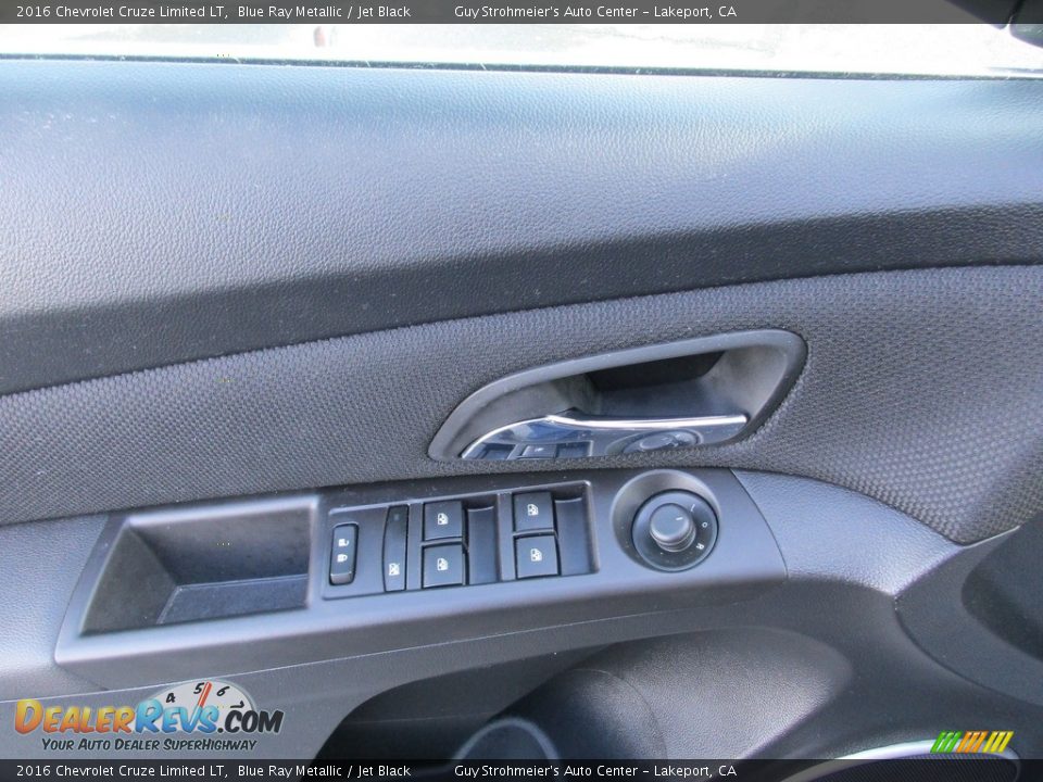 2016 Chevrolet Cruze Limited LT Blue Ray Metallic / Jet Black Photo #11