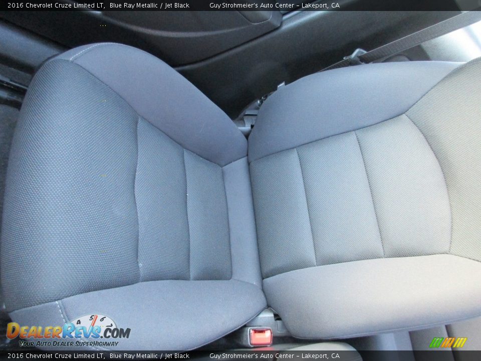 2016 Chevrolet Cruze Limited LT Blue Ray Metallic / Jet Black Photo #17