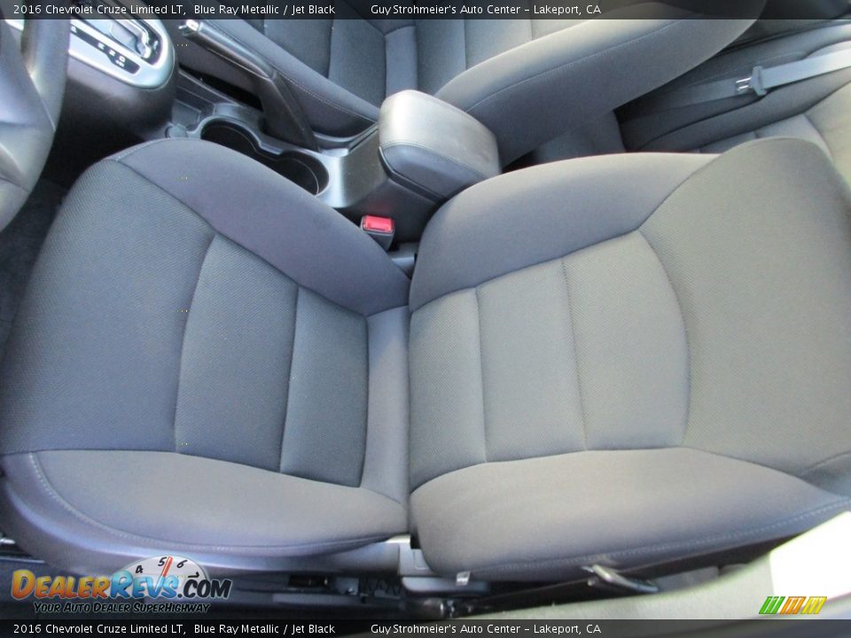 2016 Chevrolet Cruze Limited LT Blue Ray Metallic / Jet Black Photo #19