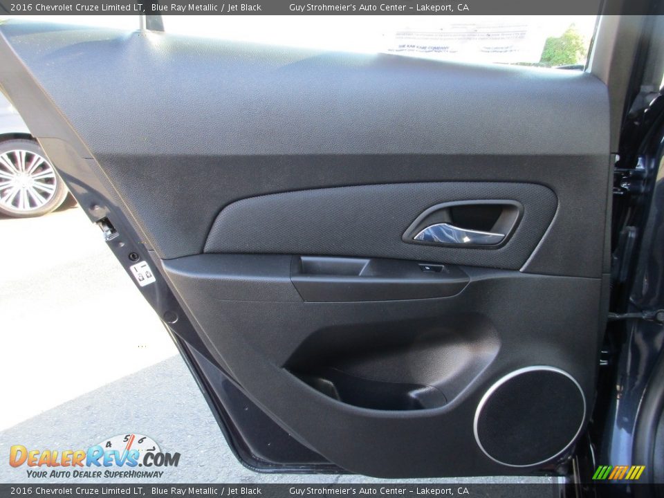 2016 Chevrolet Cruze Limited LT Blue Ray Metallic / Jet Black Photo #23