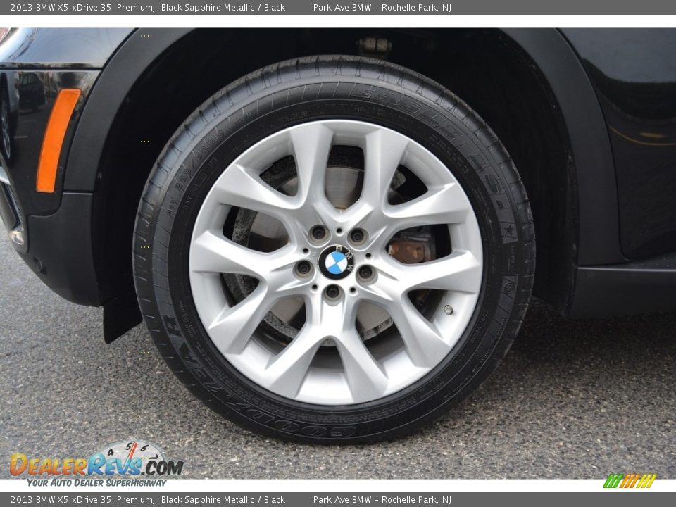 2013 BMW X5 xDrive 35i Premium Black Sapphire Metallic / Black Photo #33