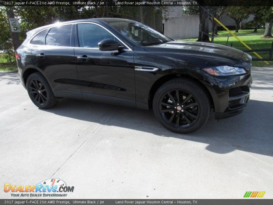 2017 Jaguar F-PACE 20d AWD Prestige Ultimate Black / Jet Photo #1