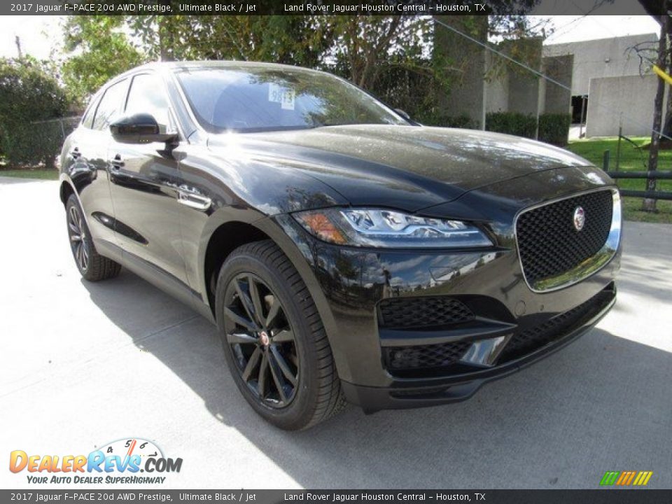 2017 Jaguar F-PACE 20d AWD Prestige Ultimate Black / Jet Photo #2