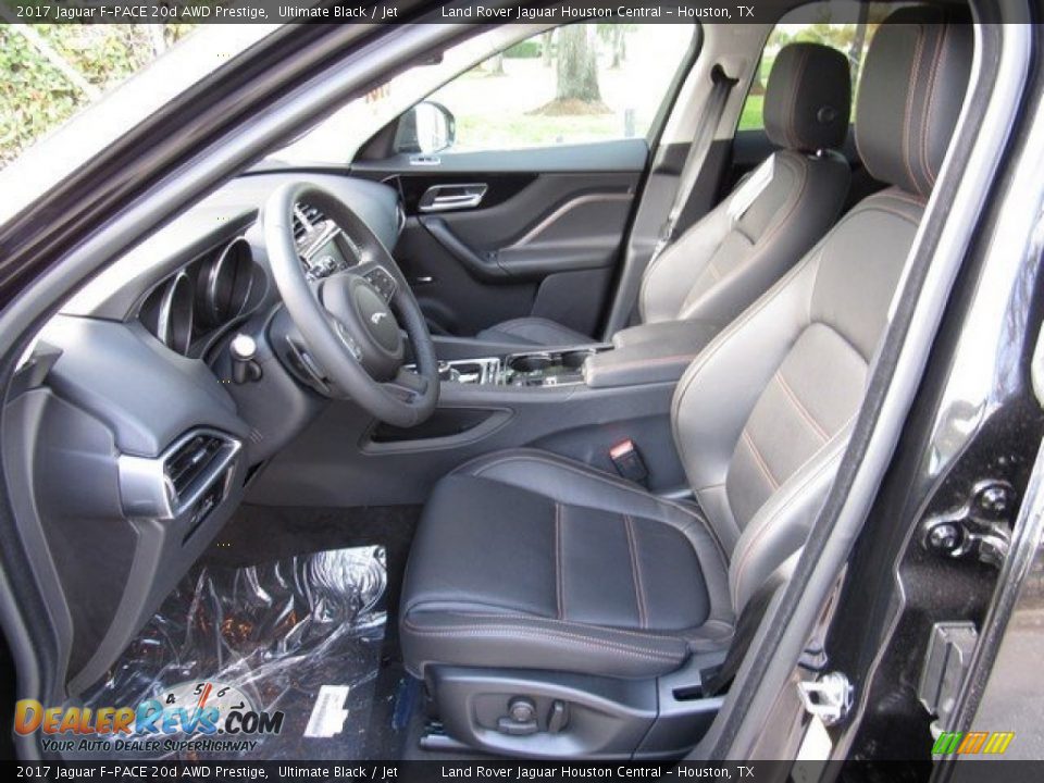 2017 Jaguar F-PACE 20d AWD Prestige Ultimate Black / Jet Photo #3