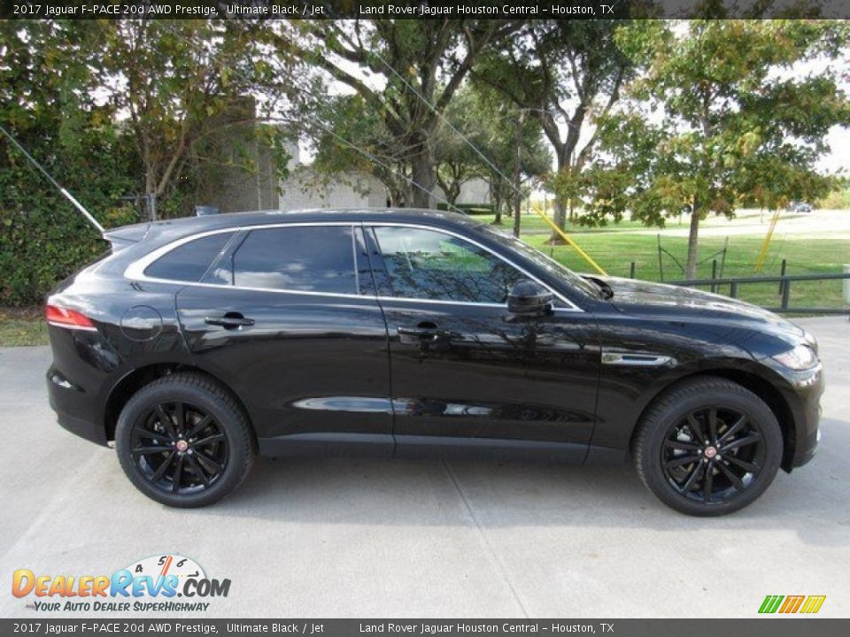 2017 Jaguar F-PACE 20d AWD Prestige Ultimate Black / Jet Photo #6