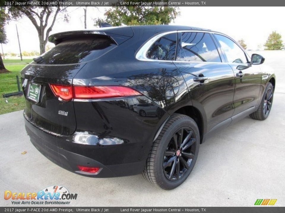 2017 Jaguar F-PACE 20d AWD Prestige Ultimate Black / Jet Photo #7