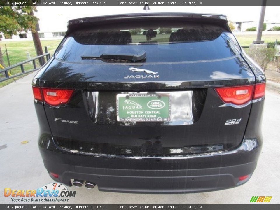 2017 Jaguar F-PACE 20d AWD Prestige Ultimate Black / Jet Photo #8